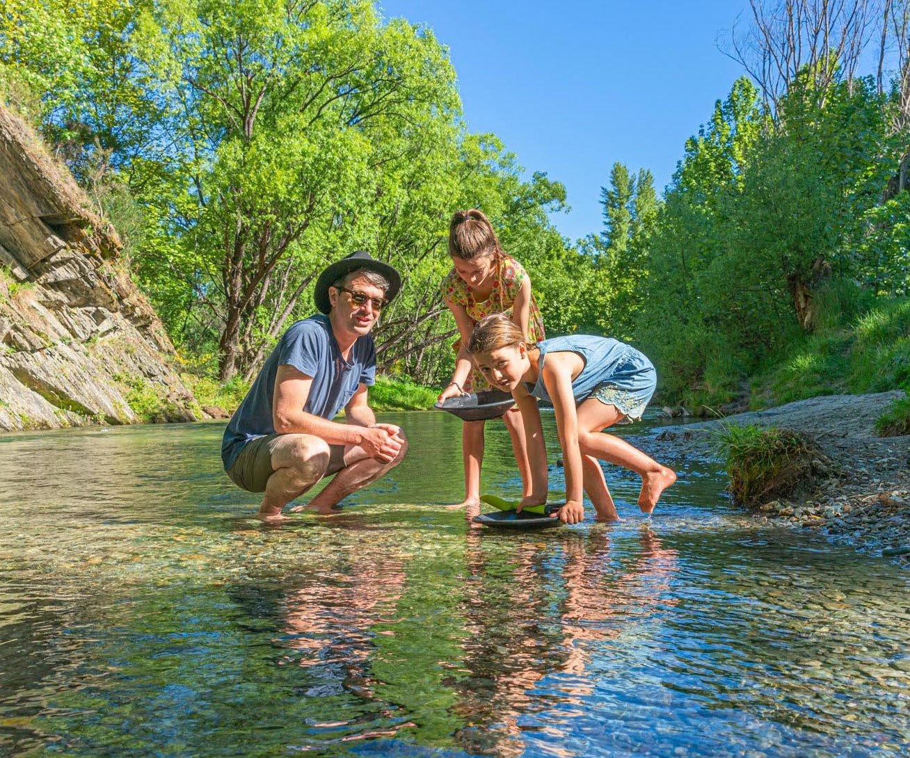 Gold panning tips