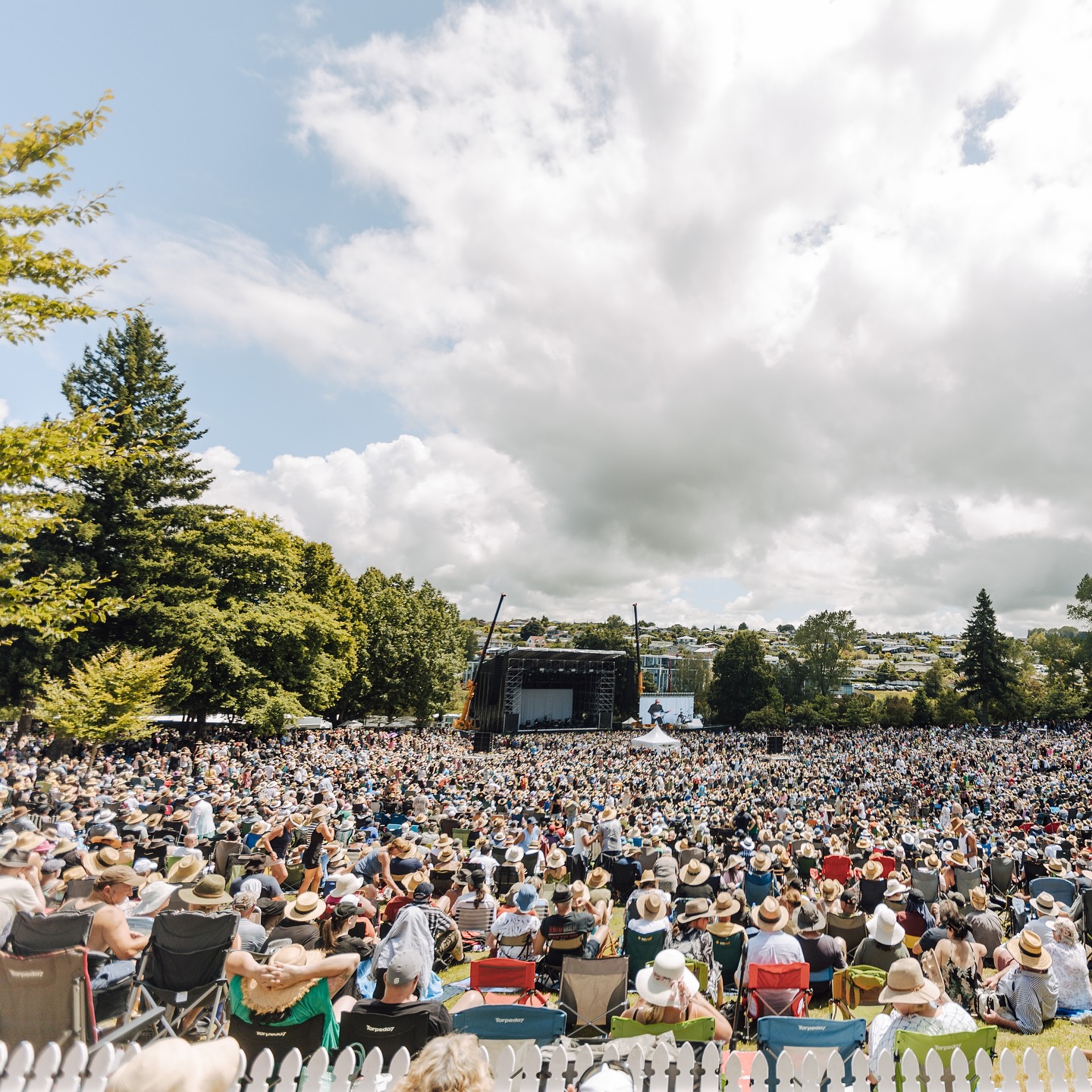 Greenstone Entertainment - Gibbston Valley concert crowds