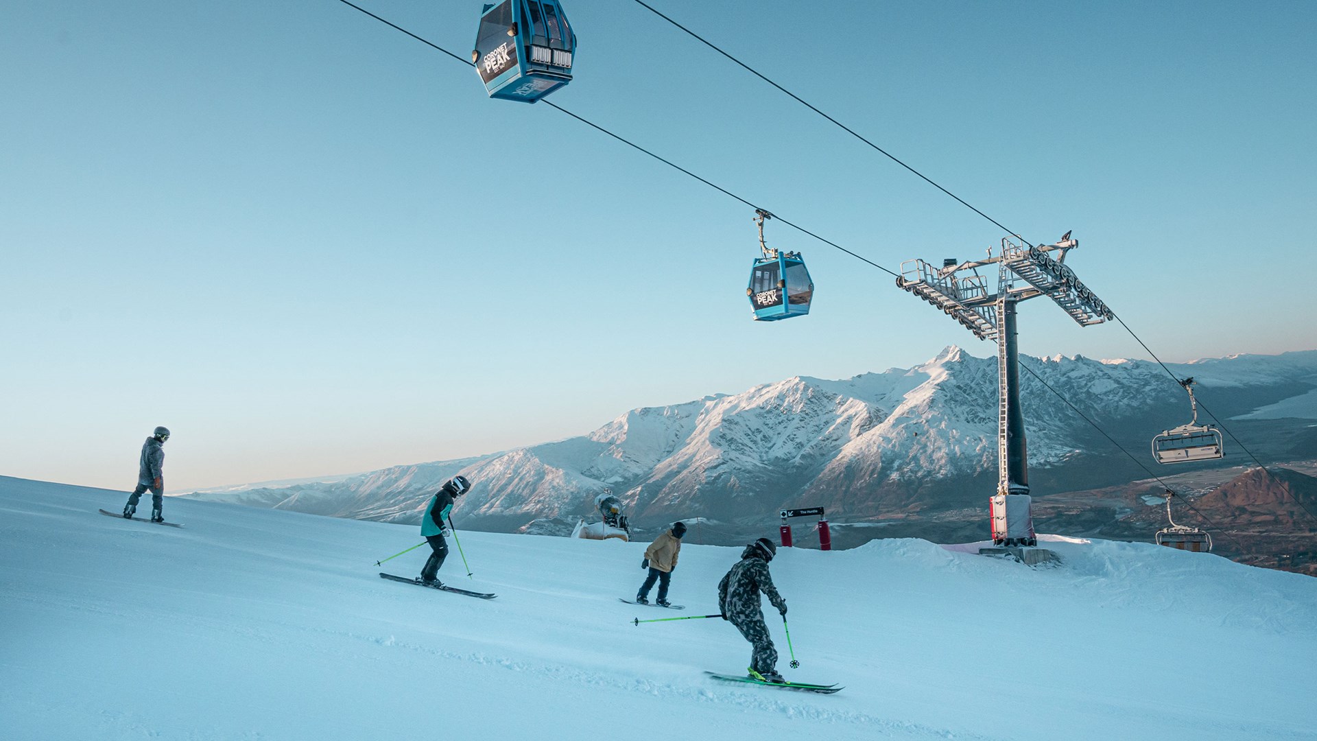 Skiing in Queenstown