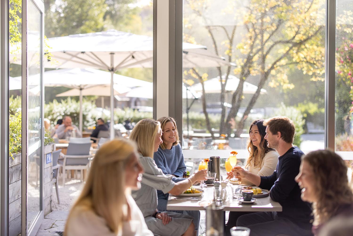 The Dishery indoor seating