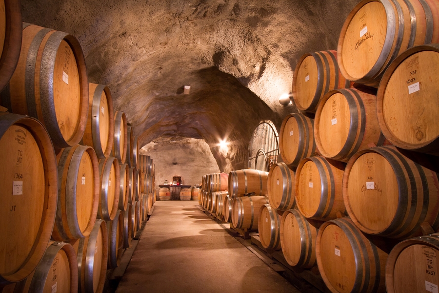 Gibbston Valley Winery Wine Cave Interior