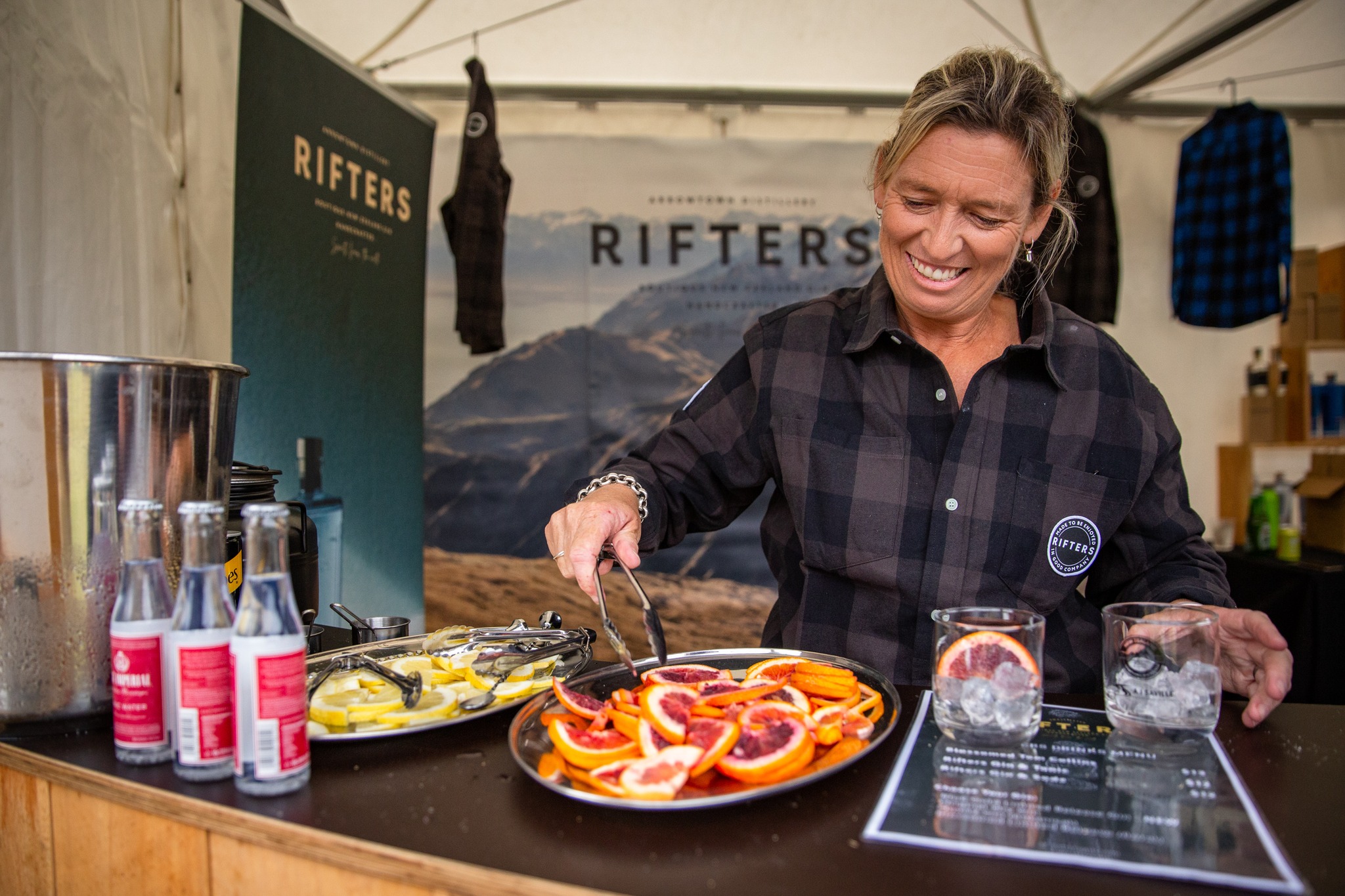 Gin Festival - Rifters stall